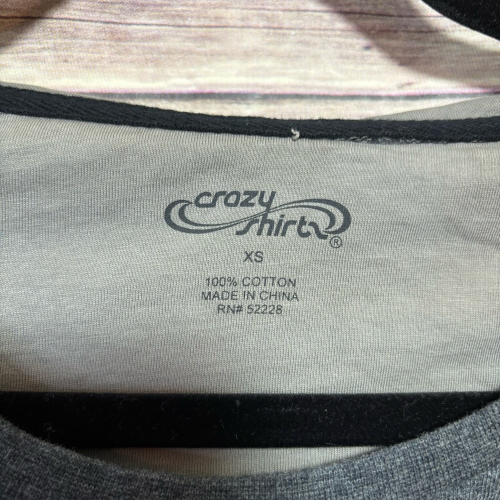 Crazy Shirts Womens Small 100% Cotton Hoodie Pullover Long Sleeve Shirt - Picture 3 of 9